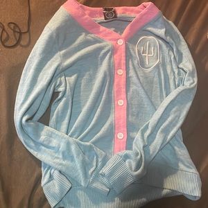 Pink and blue soft twenty one pilots long sleeve